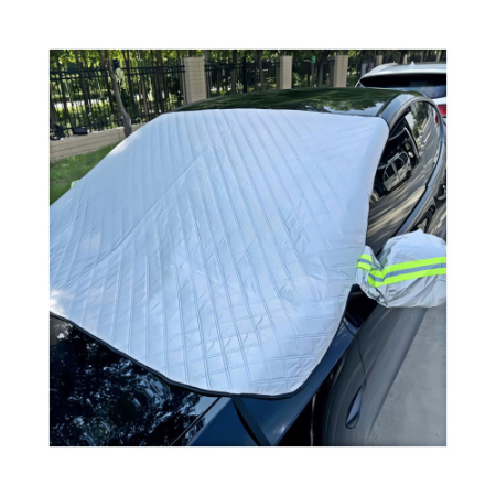Parasolar exterior auto iarna vara cu protectie oglinzi laterale reflectorizante 145 x 113 cm [1]