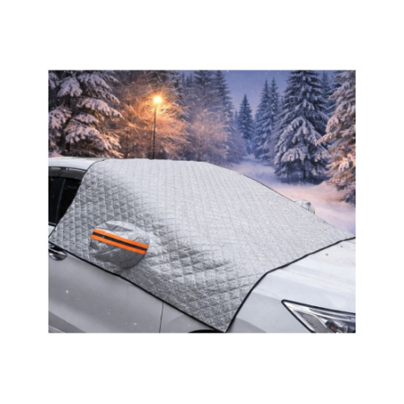 Parasolar exterior iarna vara cu protectie oglinzi, geamuri fata laterale si capota 234x144cm Cod: CST-234144 [7]