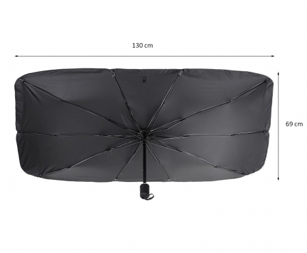 Parasolar umbrela pentru parbrizul masinii 130cm X 69cm [1]