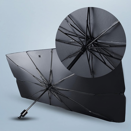Parasolar umbrela pentru parbrizul masinii 130cm X 69cm [2]