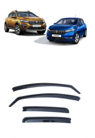 Dacia - Paravanturi fata-spate , fumurii compatibile Dacia Sandero / Sandero Stepway III 2020-2024