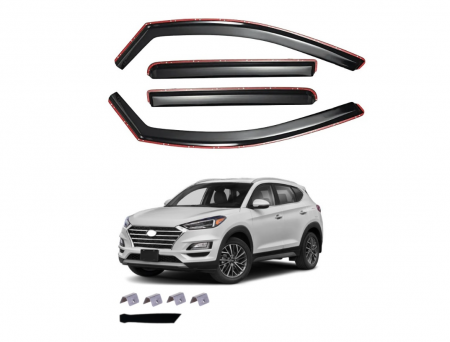 Hyundai - Paravanturi fata-spate, fumurii compatibile Hyundai Tucson III 2015-2020