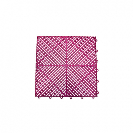 Casa si gradina - Pardoseala modulara ventilata 40x40x1,8cm Culoare Magenta