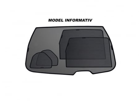 Perdele auto ART Luxury compatibil VW Amarok Pickup 2008-2016 [1]