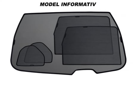 Perdelute auto - Perdele auto ART Luxury compatibil ​FORD Focus MK2 Hatchback (2005-2010)