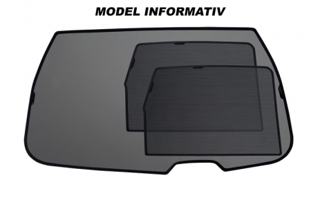 Perdelute auto - Perdele auto ART Luxury compatibil ​Renault Trafic X83 Minivan 2001-2014 COD: LUX1425