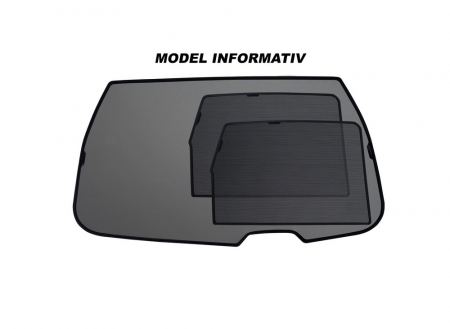 Perdelute auto - Perdele auto ART Luxury compatibil Toyota Land Cruiser Prado 120 SUV 2002-2009 COD: LUX491