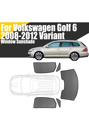Perdelute auto - Perdele Auto Interior compatibile Volkswagen Golf VI Break 2008-2012