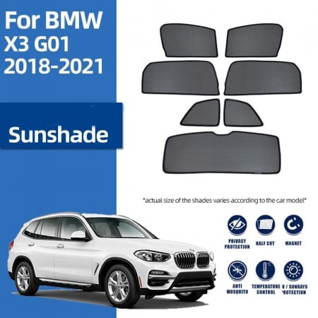 Perdelute auto - Perdele Auto Premium compatibile BMW X1 F48 Facelift 2019-2022