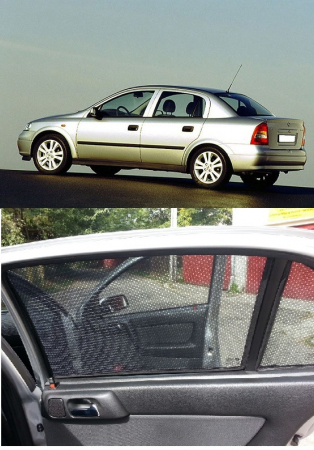 Perdelute auto - Perdele interior Opel Astra G 1998–2008 berlina