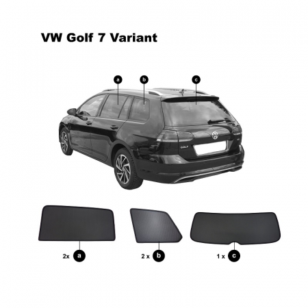 Perdelute auto - Perdele interior VW Golf 7 break 2012-2020