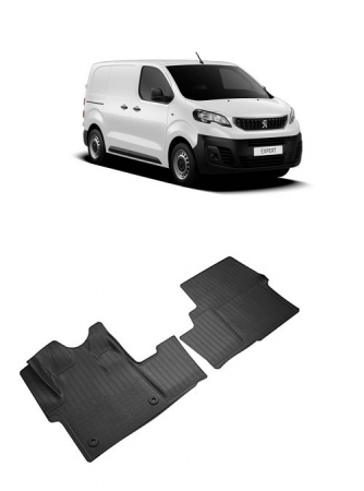Peugeot - Set covorase cauciuc tip tavita Peugeot  Expert  2018-2020