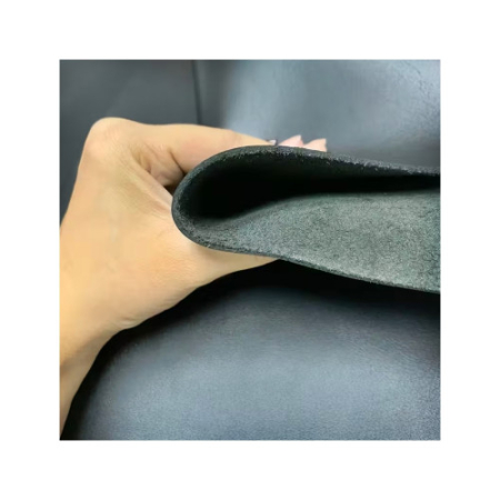 Piele naturala bovina pentru tapiterie neagra grosime 1.8 mm finisaj mat bucata intreaga aproximativ 2.26 m² [2]