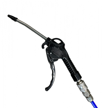 Pistol aer curatat cabina cu furtun [1]