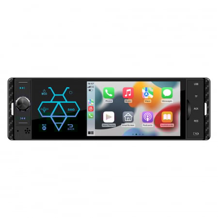 Player auto  MP5 1DIN display 4 inch 50Wx4, Bluetooth, radio FM, Carplay, functie RDS [3]