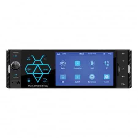 Player auto  MP5 1DIN display 4 inch 50Wx4, Bluetooth, radio FM, Carplay, functie RDS [5]