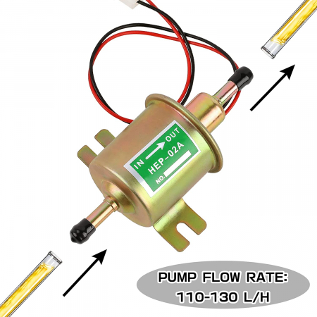 Pompa electrica universala de combustibil, 12V [5]