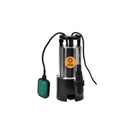 Noutati Real Auto - Pompa submersibila apa curata si murdara 1100W inox cu plutitor 10 m FLO Cod: 79792