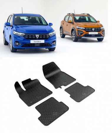 Dacia - Set Covorase cauciuc dedicate Dacia Sandero STEPWAY 2020-2021