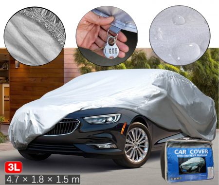 Accesorii pentru exterior - Prelata auto marimea L 4,6 m x 1,8 m x 1,5 m