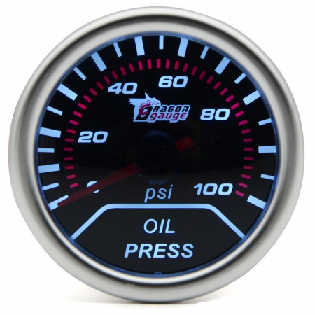 Tunning Auto - Ceas bord universal presiune ulei cu sonda inclusa
