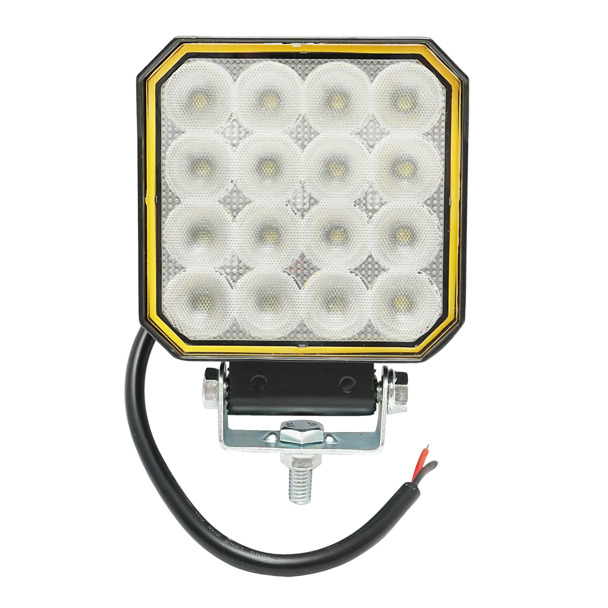 Electronice si electrice auto - Proiector 16 LED-uri 10-30V 25W 101x101x32mm cu accesorii de prindere