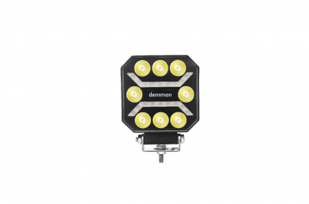 Proiector LED  27W 12V - 24V alb și galben portocaliu E-mark E9 [1]