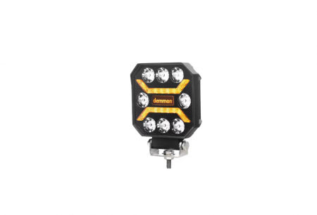 Proiectoare, lampi si leduri - Proiector LED  27W 12V - 24V alb și galben portocaliu E-mark E9