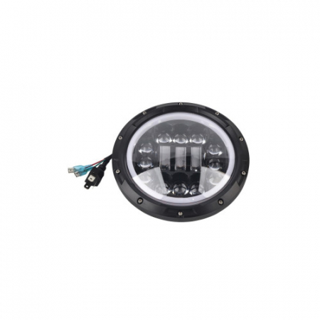 Proiector LED 7 inch 2 faze , lumina de zi DRL si semnalizare compatibil Jeep 12V [1]