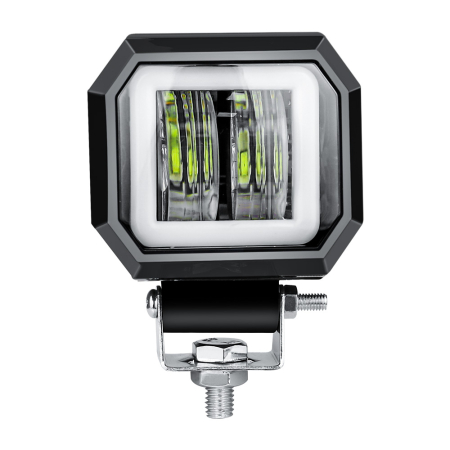 Noutati Real Auto - Proiector Led, 7D Optic, 20W, 12V-24V, 7.6cm, pentru Atv, Jeep , Motor, Spot