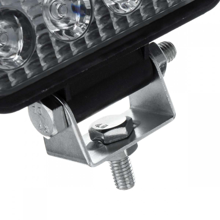 Proiector LED Auto Offroad, 48W, 12V-24V, 1800 Lumeni, Patrat, Spot Beam 30° [3]