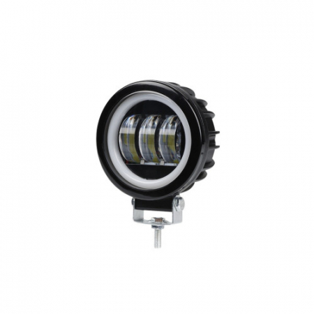 Proiector LED cu Angel Eyes DRL lumina alba 30W [1]