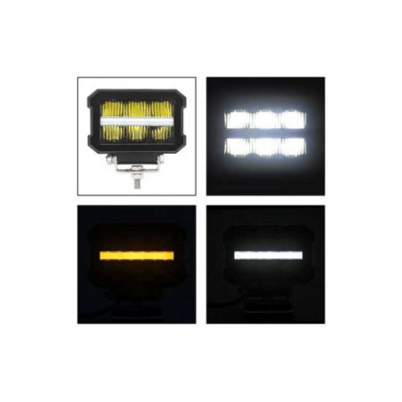 Proiector LED cu lumina de zi LED 45W combo 12V-24V [3]