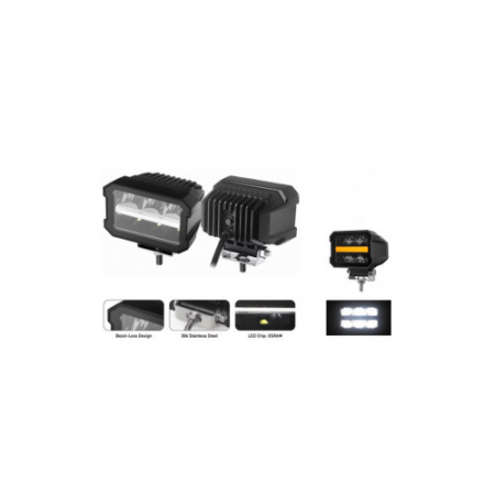 Proiectoare, lampi si leduri - Proiector LED cu lumina de zi LED 45W combo 12V-24V