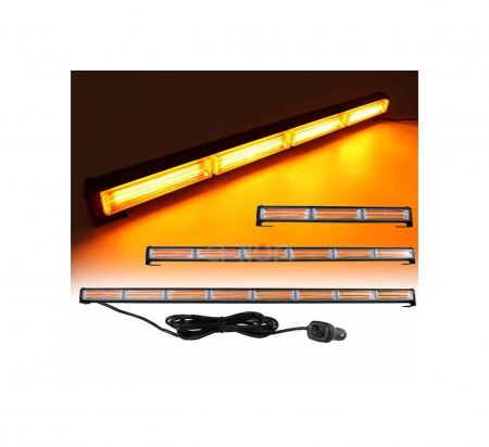 Girofaruri - Proiector stroboscopic cu 5 module 12-24V lumina Galbena