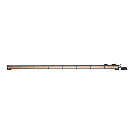 Girofaruri - Proiector stroboscopic Galben 12-24V cu 8 module
