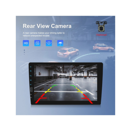 Radio FM, MP3, MP5 Player 1Din ecran 9 inch Wireless CarPlay Android Auto BT FM [2]