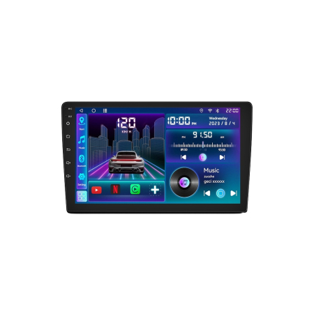 Radio MP3 MP5 Player 2DIN Android 9 inch 12V 6+128G cu slot SIM 4G Cod: CNS1018-6-128 [3]