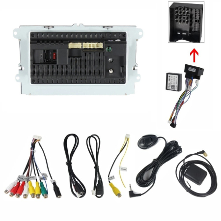 Navigatie dedicata cu Android VW Skoda, Seat    2GB RAM, Radio GPS Dual Zone, Display HD IPS 9" Touchscreen, Internet Wi-Fi, Bluetooth, MirrorLink, USB [1]