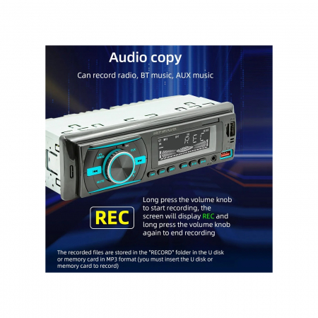 Radio MP3 Player 12V cu bluetooth [1]