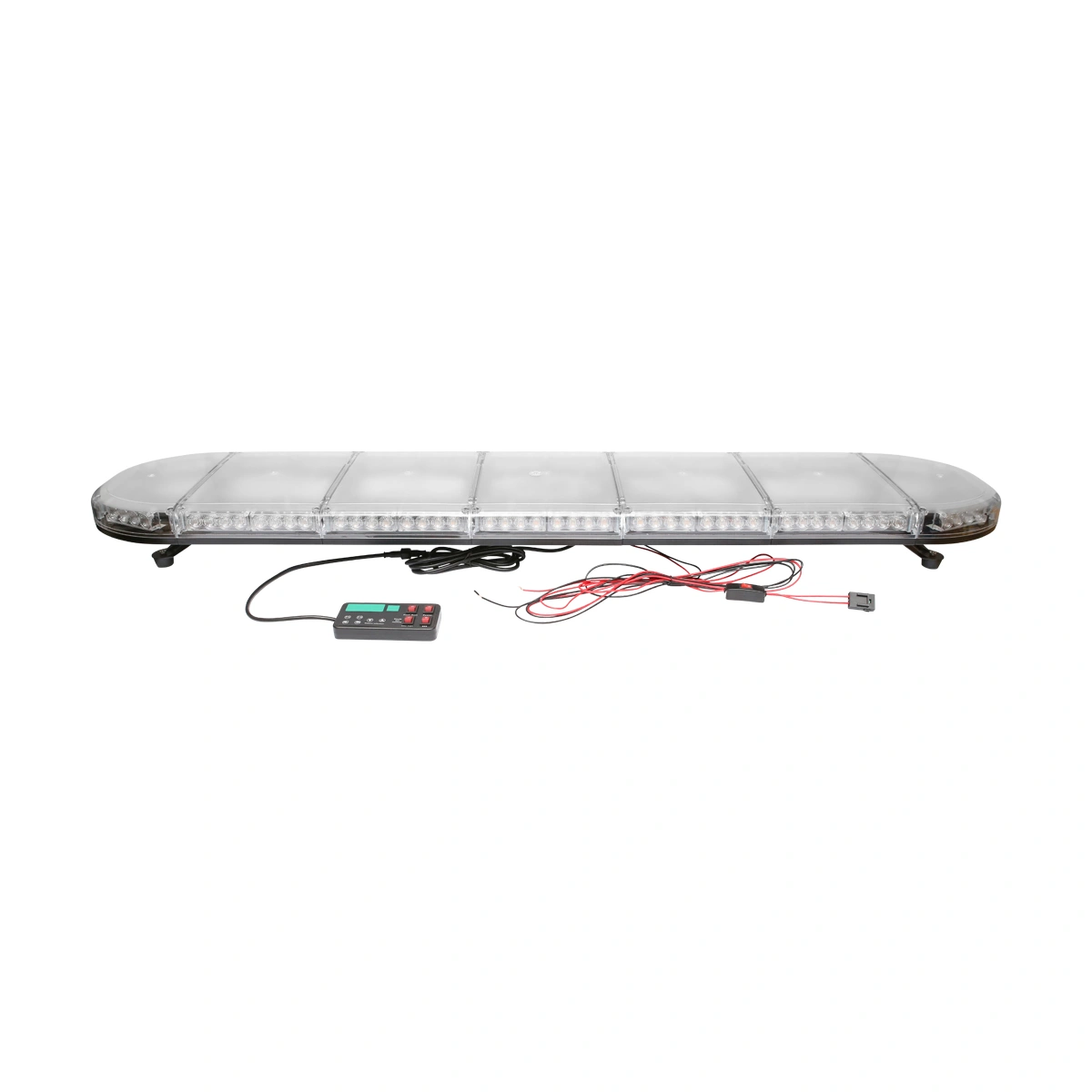 Rampa luminoasa girofar 12-24V cu lumina galbena 1520x275x125mm [4]