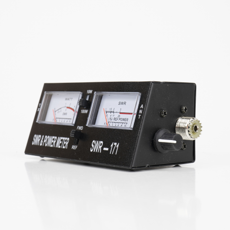 Reflectometru PNI SWR-2461 pentru masurare SWR antene radio in frecventa 26-30Mhz si putere statii radio CB [1]
