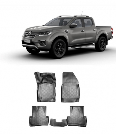Renault - Set covorase cauciuc stil tavita  Renault Alaskan 2017-2022