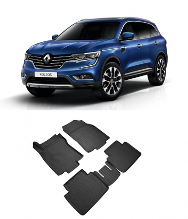 Renault - Set covorase auto cauciuc tip tavita Renaul Koleos 2016-2020