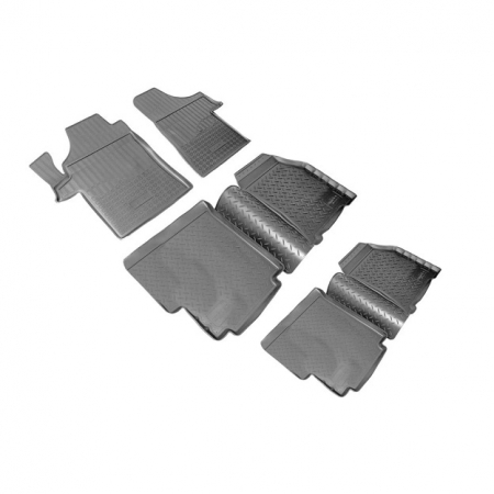 Set covorase cauciuc tip tavita Mercedes Vito W447 2014-2020 Randul 1+2+3 [1]