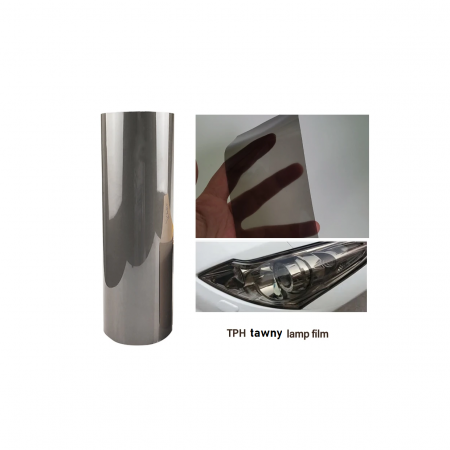 Folie Auto - Rola folie protectie faruri/stopuri material TPH Fumurie PREMIUM cu functie de regenerare 0.6x10m
