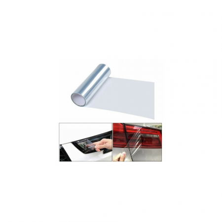 Rola folie transparenta protectie faruri/stopuri 60cmx10m [1]