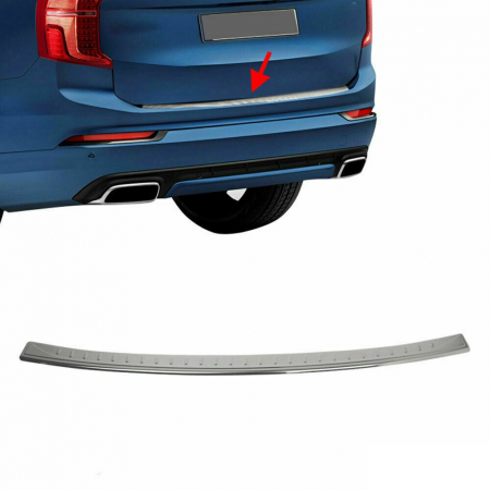 Ornamente auto - Ornament inox portbagaj crom Volvo XC90 I 2002-2012