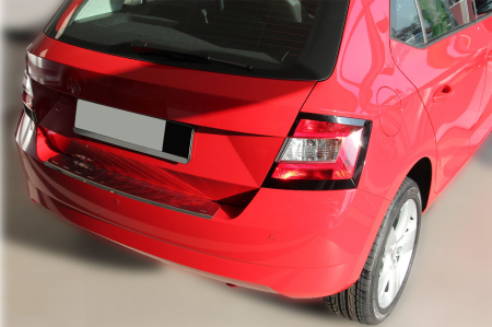 Skoda - Ornament inox portbagaj crom Skoda Fabia III 2014-2019