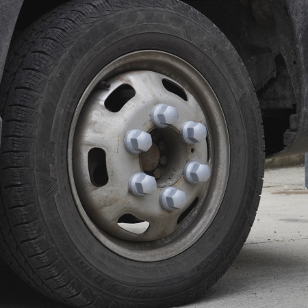 Noutati Real Auto - Set 10 Bucati Capac Plastic Pentru Prezon Roata 32" Gri 41 Mm